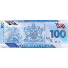 (596) ** PN65 Trinidad & Tobago 100 Dollars Year 2019